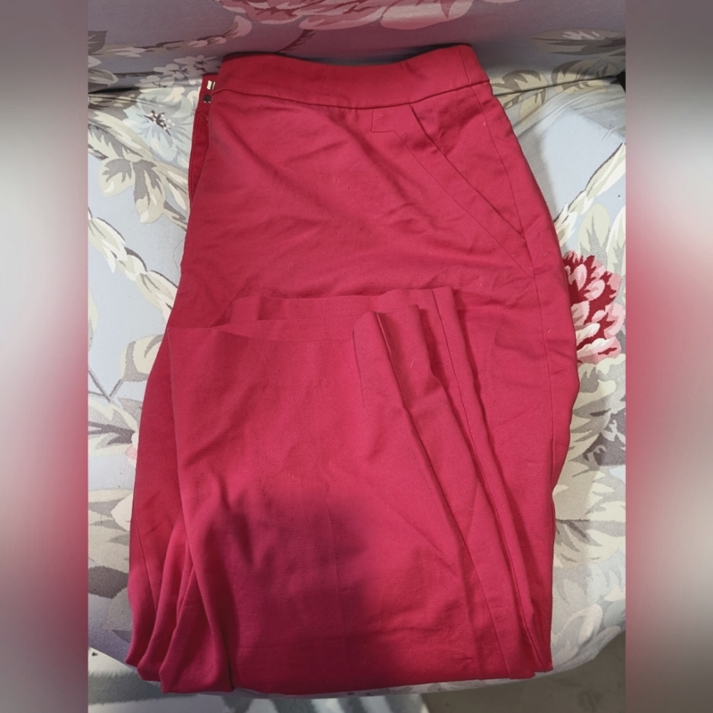 Capri Work Pants Pink
